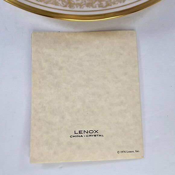 Lenox Limited Edition Birds Plate Cardinal Edward Marshall Boehm 1976 - Picture 10 of 10